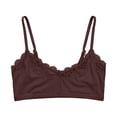 thumbnail image 5 of Likimi Womens Bras With Lace Solid Color Underwear Comfort Bra For Women Size Xl, 5 of 6