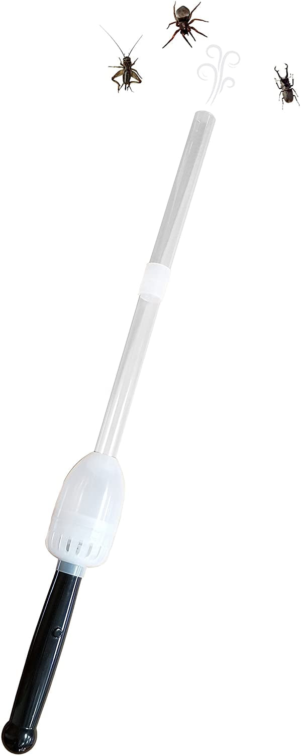 Bug Vacuum Stick for Indoor Pest Control - Strong Suction Traps for Ants, Moths, Gnats, and Other Bugs
