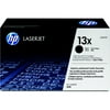 HP 13X High Yield Black Original LaserJet Toner Cartridge, ~4,000 pages, Q2613X