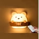 thumbnail image 1 of Luz nocturna LED con control remoto para dormitorio, dormir, bebés y lactancia, con protección para los ojos, lámpara de mesa brillante y suave., 1 of 4