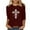 Wine, variant on DDAPJ pyju Jesus Shirts for Women Christian Cross Graphic 3/4 Sleeve Tops Happy Easter Gift Crew Neck Blouses Spring Casual Tshirt Red XL