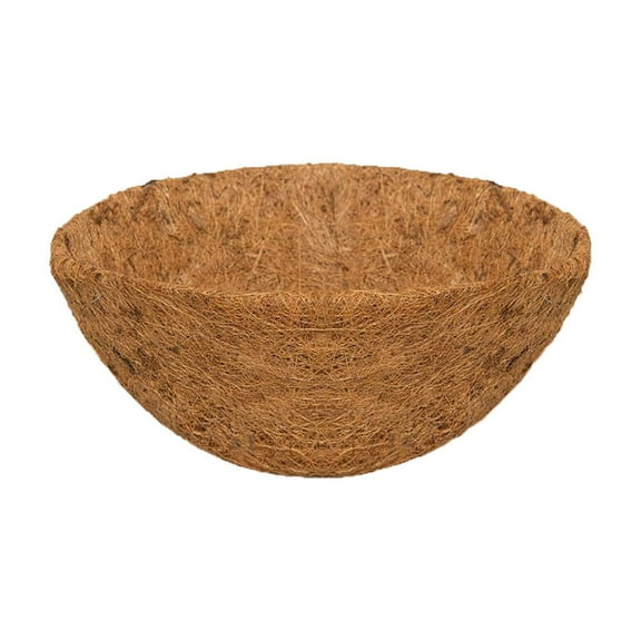 Uutvmp Coconut Planter Liners, Window Box Liner, Hanging Basket Liners, Coconut Coir, Hay Rack Planter Liner, Window Box Hanging Trough Planter Liner