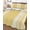 Pale Yellow, White, Yellow, variant on Quilts Queen Size Bedding Set, Vintage Pale Yellow Striped Reversible Summer Quilt 3 Pieces, Farmhouse Modern Stripes Boho Lightweight Bedspreads Coverlets with 2 Pillow Shams for All Seasons