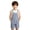 Navy@GC@, variant on Kids Boys Girls Bib Overalls Casual Shortalls For Child Adjustable Strap Plaid Loose Romper Jumpsuit With Pockets