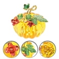 thumbnail image 2 of Elegante modelo de calabaza, pequeña calabaza de cristal, adorno de escritorio, decoración artesanal., 2 of 7