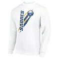 thumbnail image 2 of Men's Starter White Buffalo Sabres  Color Scratch Pullover Sweatshirt, 2 of 3