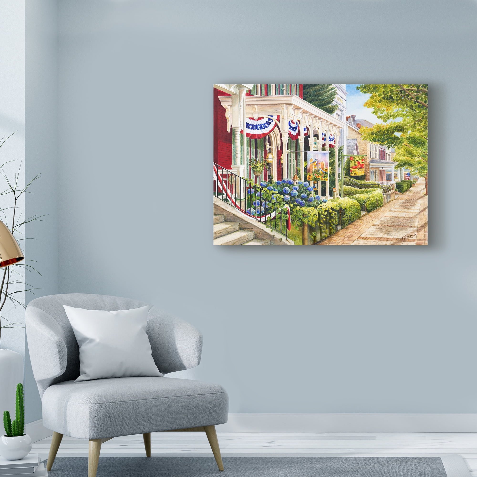 Trademark Fine Art 'Charm Of Ephata' Canvas Art by Mary Irwin