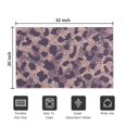 thumbnail image 5 of Purple and Pink Leopard Pattern Door Rugs,Washable Non Slip Door Mats Indoor,Decorative Door Mats,Entry Mat Indoor for Entrance,Bedroom,Kitchen,Bathroom,20"x32", 5 of 6