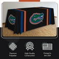 thumbnail image 3 of Florida Gators 6' Striped Table Throw, 3 of 5