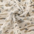 thumbnail image 4 of Set of 2 Beautiful Luxurious Grommet Sheer Curtains Floral Print Grommet Window Panels 38"x 84" Each for Bedroom / Living Room Red, 4 of 7