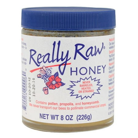 Really Raw Really Raw  Honey, 8 oz (Best Store Bought Honey)
