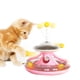 thumbnail image 3 of Tocadiscos Para Gatos, Juguete Con Fugas De Comida, Alimentador Lento Para Mascotas Con Divertidas Bolas Giratorias, Juguete De Pista Para Gatos, Dispensador De Comida Multifuncional Y Juguete Minnieouse PT001632-01, 3 of 6