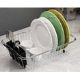 thumbnail image 3 of Escurridor de platos ajustable de acero inoxidable para colocar sobre el fregadero TESOT, 3 of 7