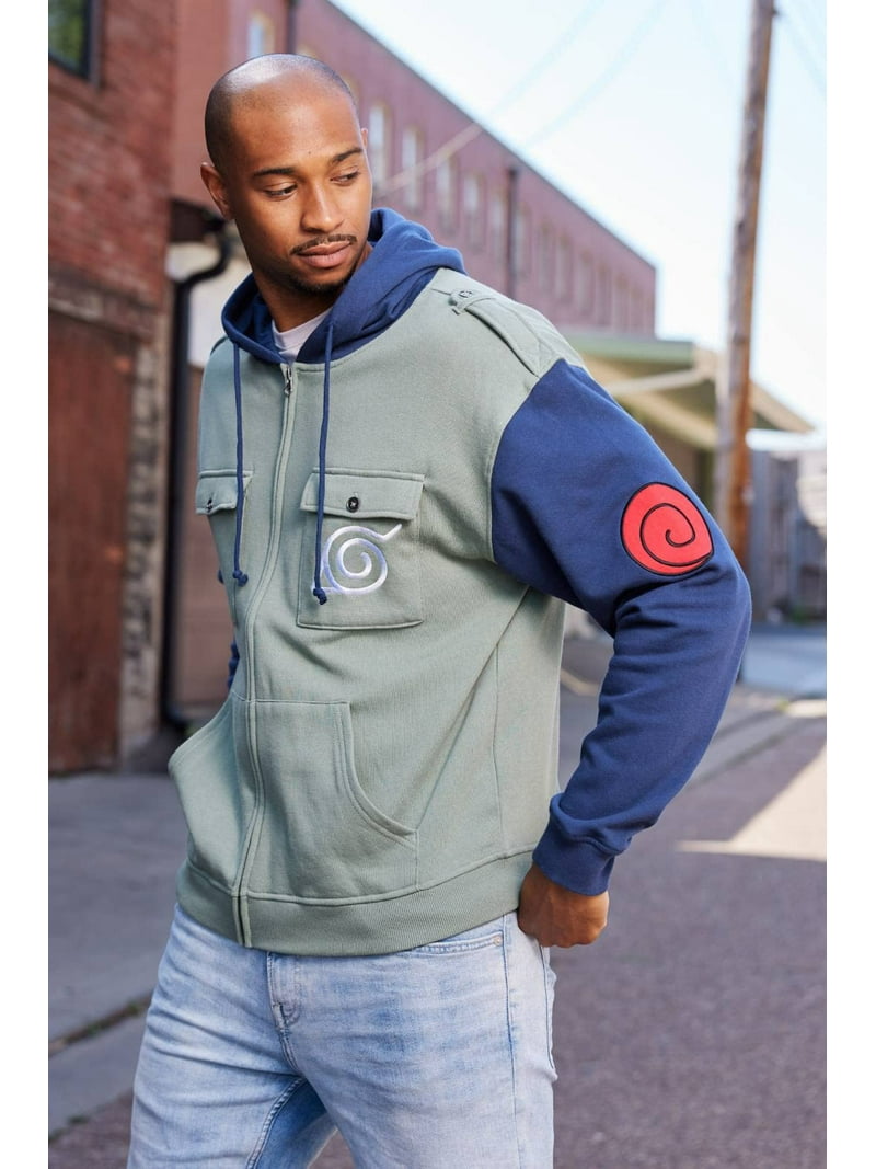 m*o様 VAULTROOM KAKASHI HOODIE Lサイズ Naruto Shippuden Kakashi Cosplay Military Adult Fleece Zip Up