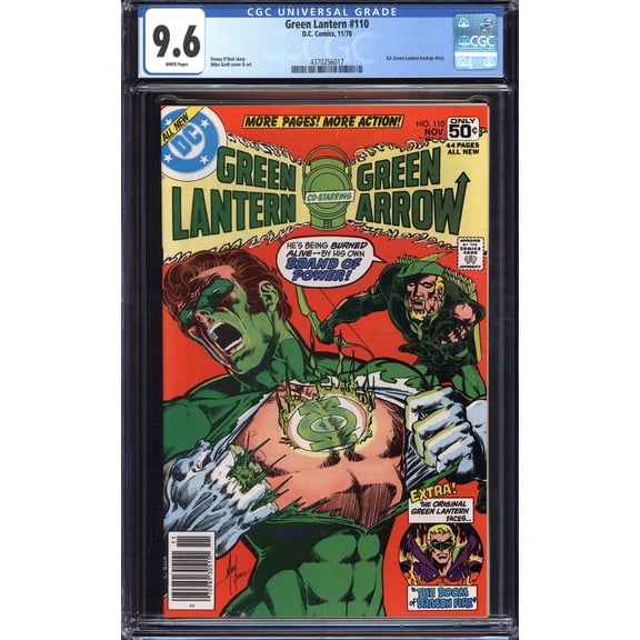 Green Lantern #110 - CGC 9.6 Comic Book