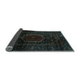 thumbnail image 2 of Ahgly Company Indoor Round Persian Light Blue Traditional Area Rugs, 3' Round, 2 of 4