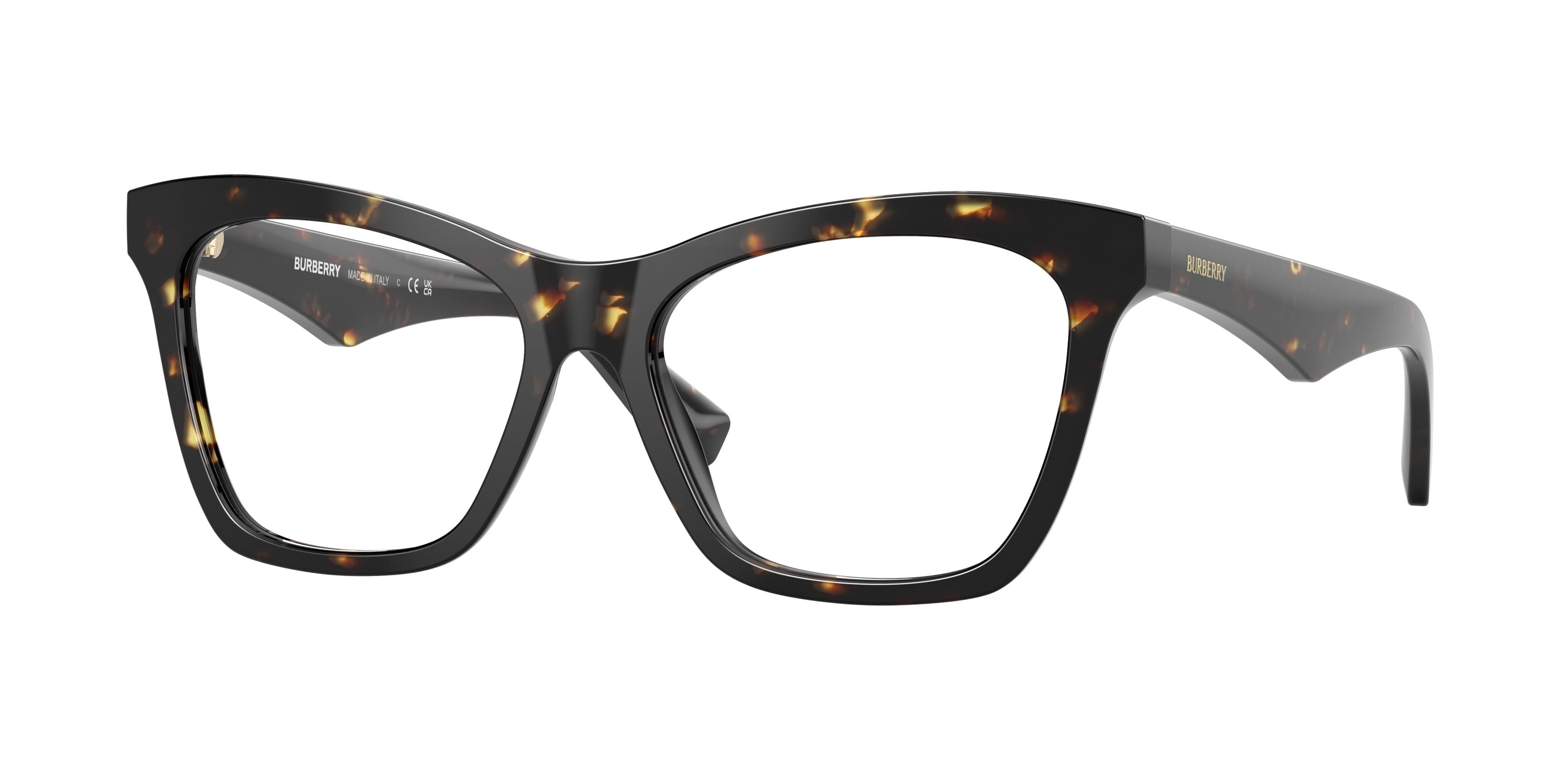 Burberry EYEGLASSES BE2357F-3984-54 New with case BURBERRY BE2357F 3984 Esme Check Red Havana Demo Lens 54 mm  main image 3
