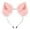 C, variant on Handmade Animal Cat Ears Headband Furry Wolf Hairhoop Party Festival Accessory