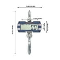 thumbnail image 2 of Fichiouy 4400lb Digital Crane Scale High Precision Heavy Duty Industrial Hanging Scale with Remote Control Electronic Weighing Crane Scale for Garage Farm Hunting, 2 of 14