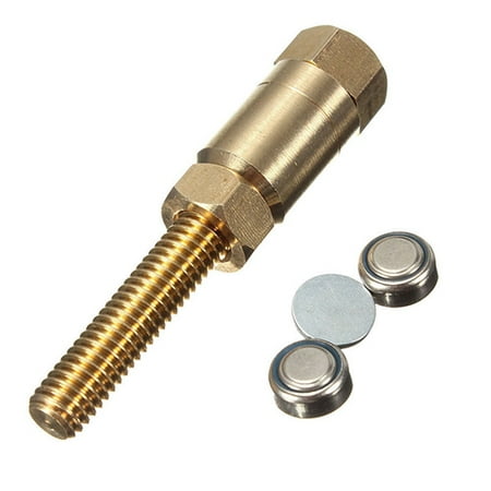 

Besufy Nut Off Bolt Rotating Screw Close-Up Magic Trick Micro Psychic Magic Set Nut Off Bolt Magic Set gold