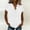 White, variant on BUIGTTKLOP Women's Blouses Dressy Boho Casual Ruffle Short Sleeve Tops Business Outfits Ladies Summer 2026 Trendy Work Shirts