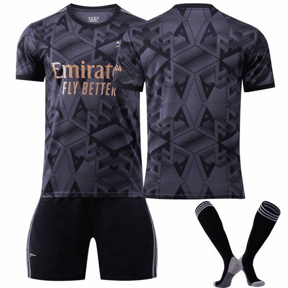 22/23 Arsenal Away Jersey Set Kids Adults Football Soccer JerseyM