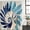 CornFlowerBlue,CadetBlue, variant on Navy Blue Teal Coastal Shower Curtain Set - Standard 72" x 72" Washable Bathtub Curtain with 12 Hooks, Abstract Art Nautical Ocean Conch Waterproof Fabric Stall Shower Curtains for Bathroom Décor