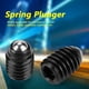 thumbnail image 1 of Tornillo M6 Presión De Carbono Bola De Acero Plegadores De Resorte De Equipos Mecánicos Posicionamiento De Presión 10 Piezas, 1 of 7