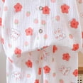 thumbnail image 4 of masbird Toddler Kids Pajamas Viscose from Bamboo Sleepwear Funny Graphic Print PJs for Boys Girls 6-12 Months 12-24 Months 2t 3t 4t 5t 6t 7t 8t 9t Children(Red,5-6 Y), 4 of 4