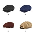 thumbnail image 3 of Minnieouse Gorra de poliéster para hombre, repuesto Vintage, informal, ajustable, para acampar, senderismo, viajar, boinas para novio, regalo para la Sombreros Albaricoque Minnieouse  AP019139-04, 3 of 6