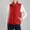 Red, variant on Women's Vest Sleeveless Jacket Coat Casual Autumn Warm Vest Cardigan Zipper Warm And Temperament Vest Coat With Pockets Anorak Jacket Women Womens Jacket Business Casual Puffy Vests Casual Wrap Jacket