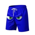 thumbnail image 3 of Ceisia Men's Quick Dry Swim Trunks with Pockets Elastic Waist Drawstring Mesh Lining Beach Shorts Gifts for Father, 3 of 5
