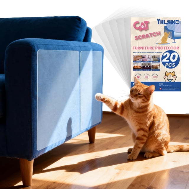 Protector de muebles THLHKD para Cat Scratch con 20 láminas