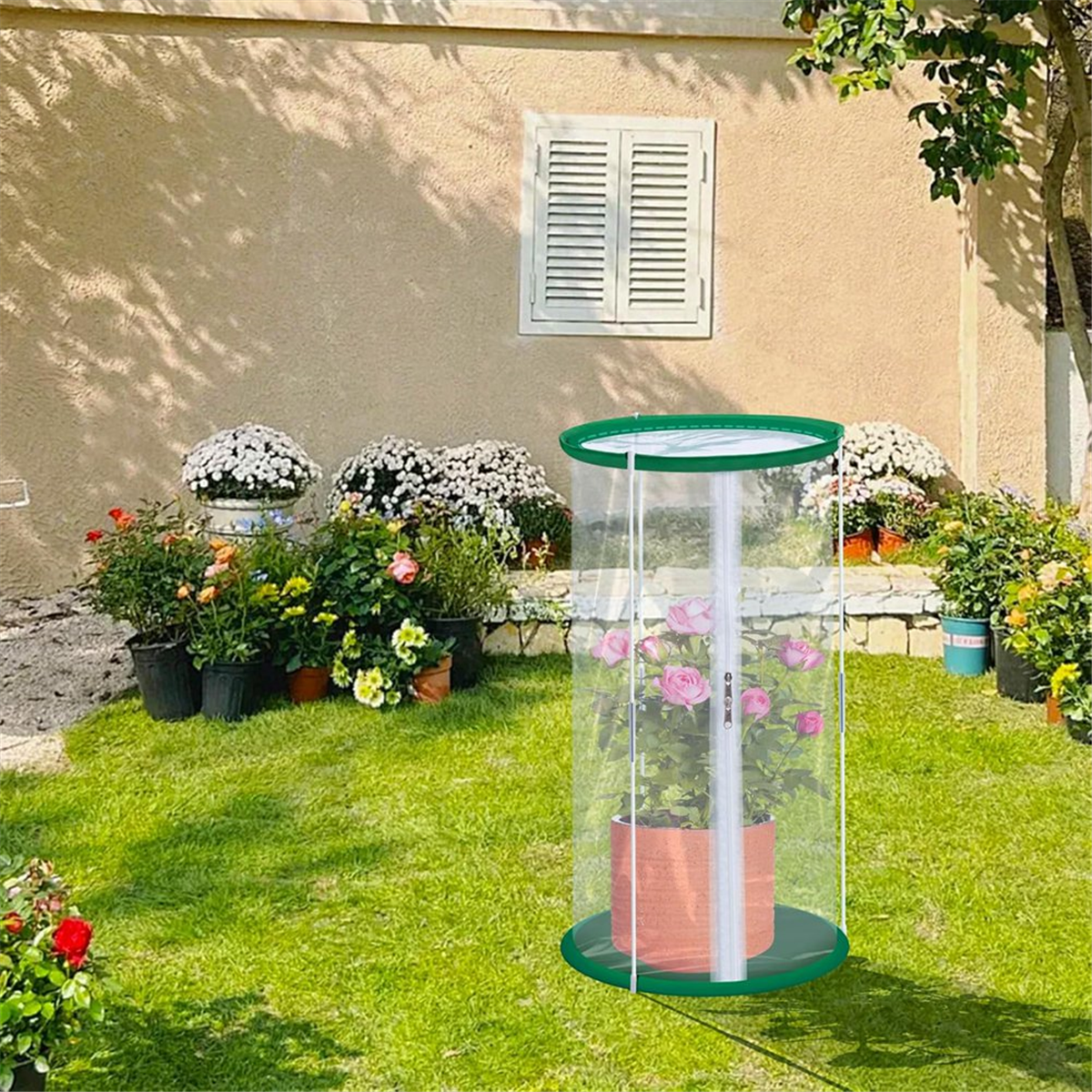 2Pcs PVC Mini Greenhouse, 23.6 X 11.8inch Transparent Flower Plant Mini Greenhouse Cover, Portable Plant Protector
