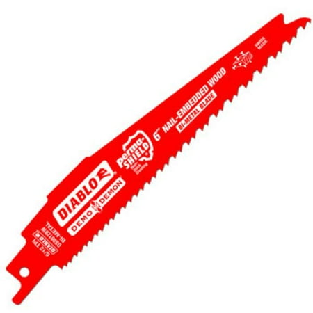 

DS0612BW5 6 6/12 TPI Wood Cutting Reciprocating Saw Blade 5 Count