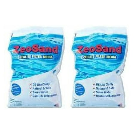 Sand Filter Media - 100 Lbs Natural Filter Sand Replacement | Pool & Spa Filter Media | Lightweight, High-Capacity Filtration | Reduces Backwash & Chemical Use