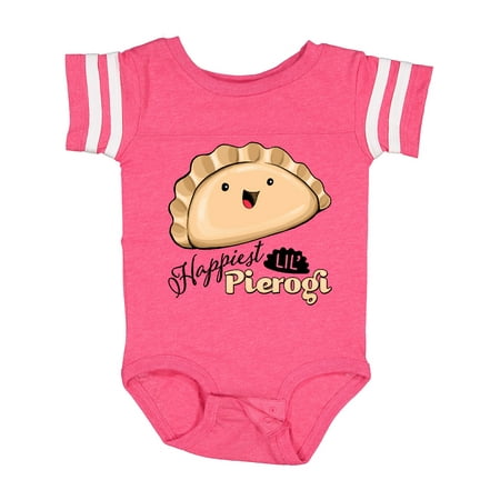 

Inktastic Happiest Lil Pierogi Gift Baby Boy or Baby Girl Bodysuit