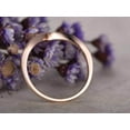 thumbnail image 5 of 0.50 Half Eternity Wedding Band Beautiful Twist Curve Anniversary Wedding Band with 18k Gold Plating, 5 of 9