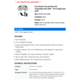 thumbnail image 2 of Front Brake Pad and Rotor Kit - Compatible with 2009 - 2010 Dodge Ram 2500, 2 of 2