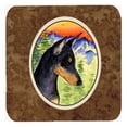 thumbnail image 1 of Carolines Treasures SS8425FC Manchester Terrier sous-Verres en Mousse - Ensemble de 4 - 3.5 x 3.5 Po., 1 of 1