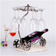 thumbnail image 3 of LAICAIW Wine Rack Tabletop and Wine Glass Holder-Hold 1 Wine Bottle and 6 Glasses-Perfect for Home Kitchen Decor & Kitchen Storage Rack, 3 of 4