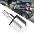 thumbnail image 4 of BOROCO Pare-chocs Avant de Voiture Rond Nail Guard Anti Collision Protecteur Fit pour Benz Smart(Mèche), 4 of 5
