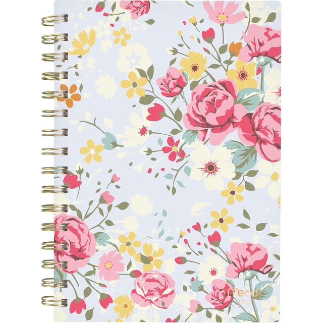 Mead® Rose Garden Pink SM W/M Planner, 2027