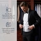 thumbnail image 3 of BESTYASH Cinturón Formal Para Esmoquin Con Y Ajuste Cómodo Para Eventos, 3 of 8