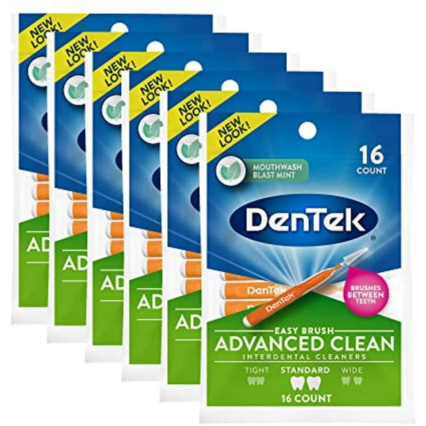 Dentek Easy Brush Interdental Cleaners Brushes Between Teeth