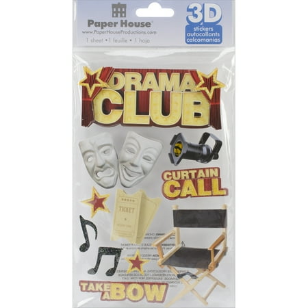 Fan Club Sticker - Paper House 3D Stickers 4.5
