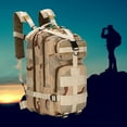 thumbnail image 4 of Almencla Hiking Backpack Traveling Bag Haversack Adventure School 30L Survival Large Rucksack for Outdoor Backpacking Camping Hunting Men , Three Sand Color, 4 of 8