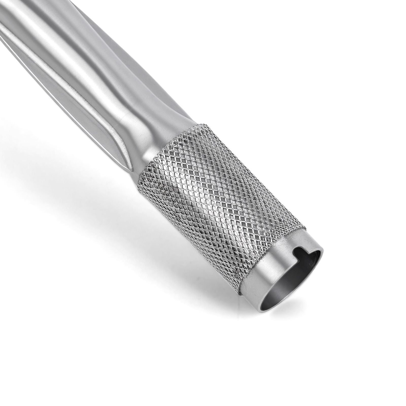 Grill Burner Tube for Weber Q Series, 304 Stainless Steel, Compatible with Q3200/Q300/Q320/Q3000, 23.75x10.375 Inch with 22.3 Inch, Even Heat Distribution