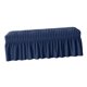 thumbnail image 5 of Funda de asiento de banco lavable, funda protectora para banco de comedor Azul, 5 of 9