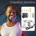 thumbnail image 2 of Electric Handheld Dreadlock Maker, Upgraded Automatic Dreadlock Machine Kit, 6/8/10/12mm Braided Holes, Dreadlock Twisting Apparatus for Extended Human Hair Synthetic Hair L9Q9, 2 of 9